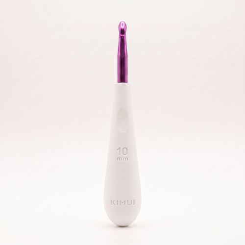 Ganchillo ergonómico para tejer a crochet - 10 mm