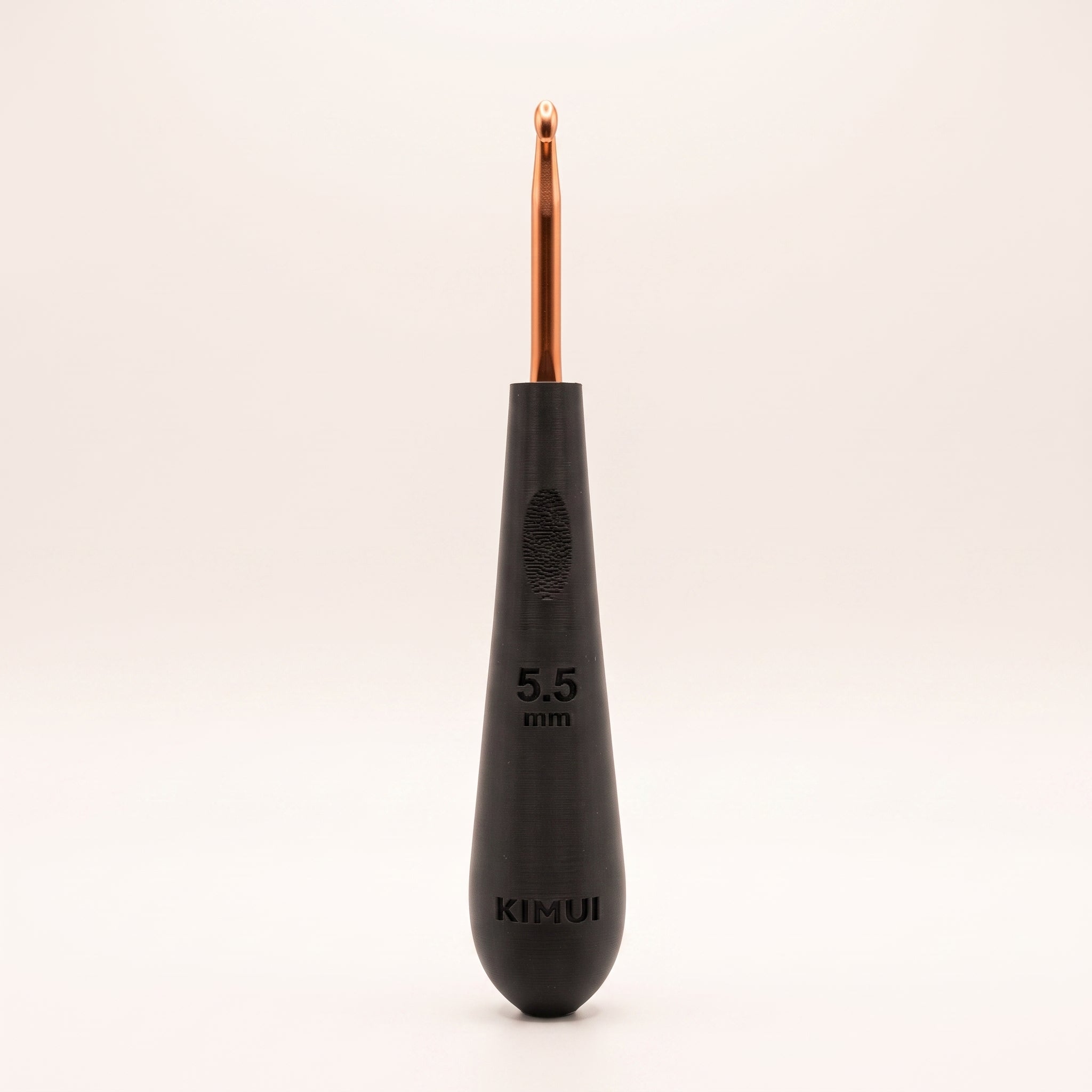Ganchillo ergonómico para tejer a crochet - 5,5 mm